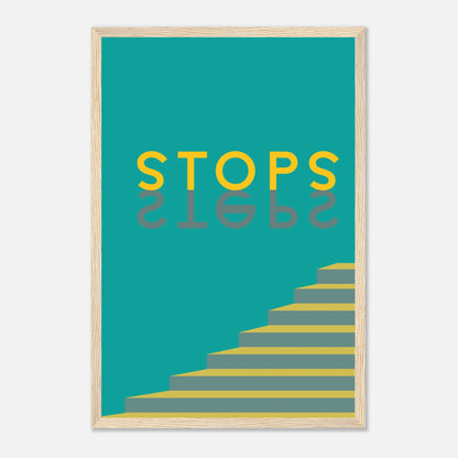 "Steps" - Monkey Prints - Print Material