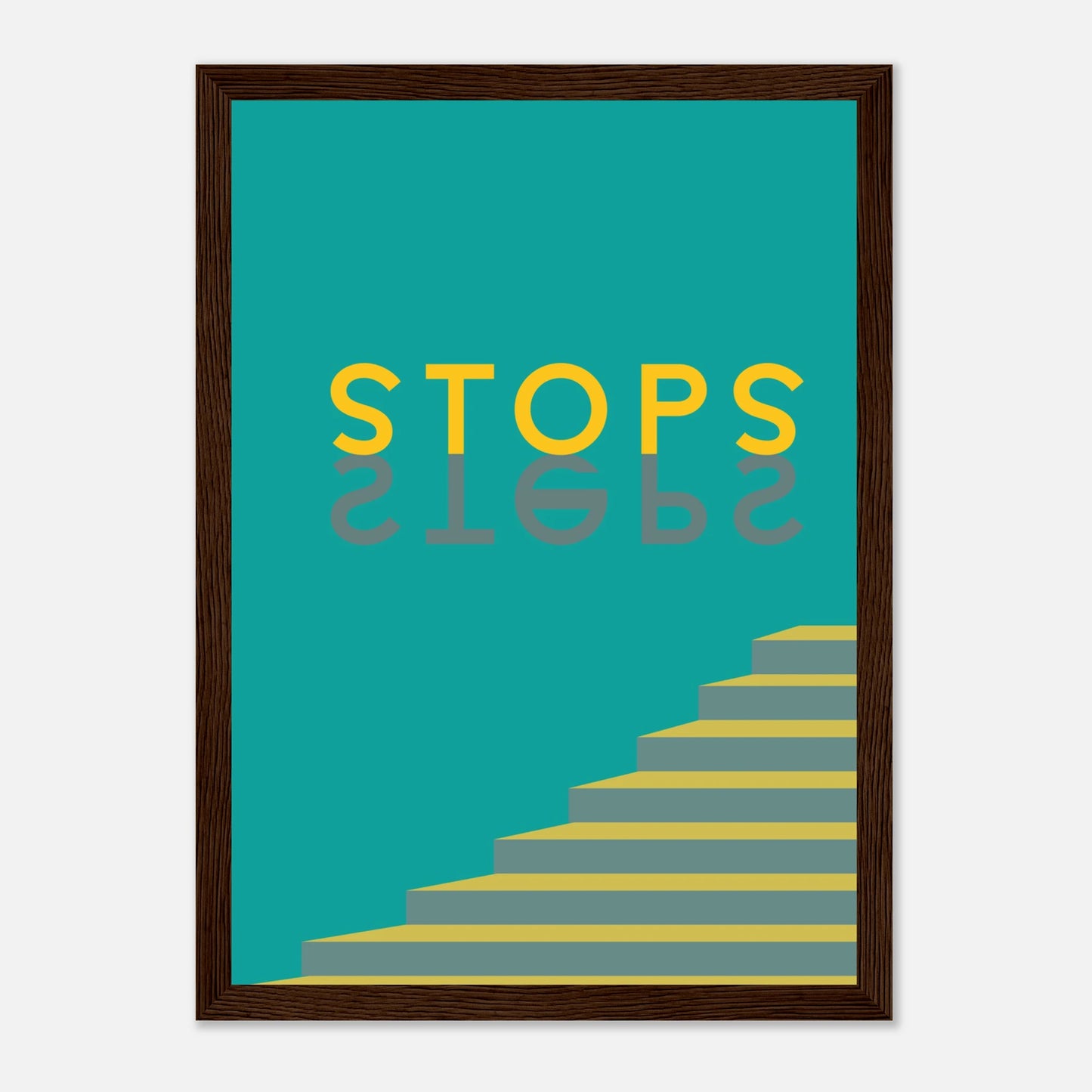 "Steps" - Monkey Prints - Print Material