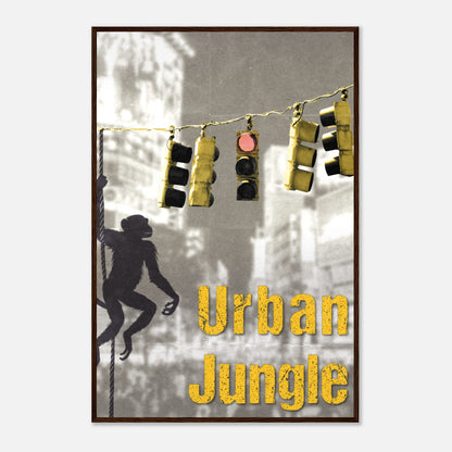 "Urban Jungle" - Monkey Prints - Print Material