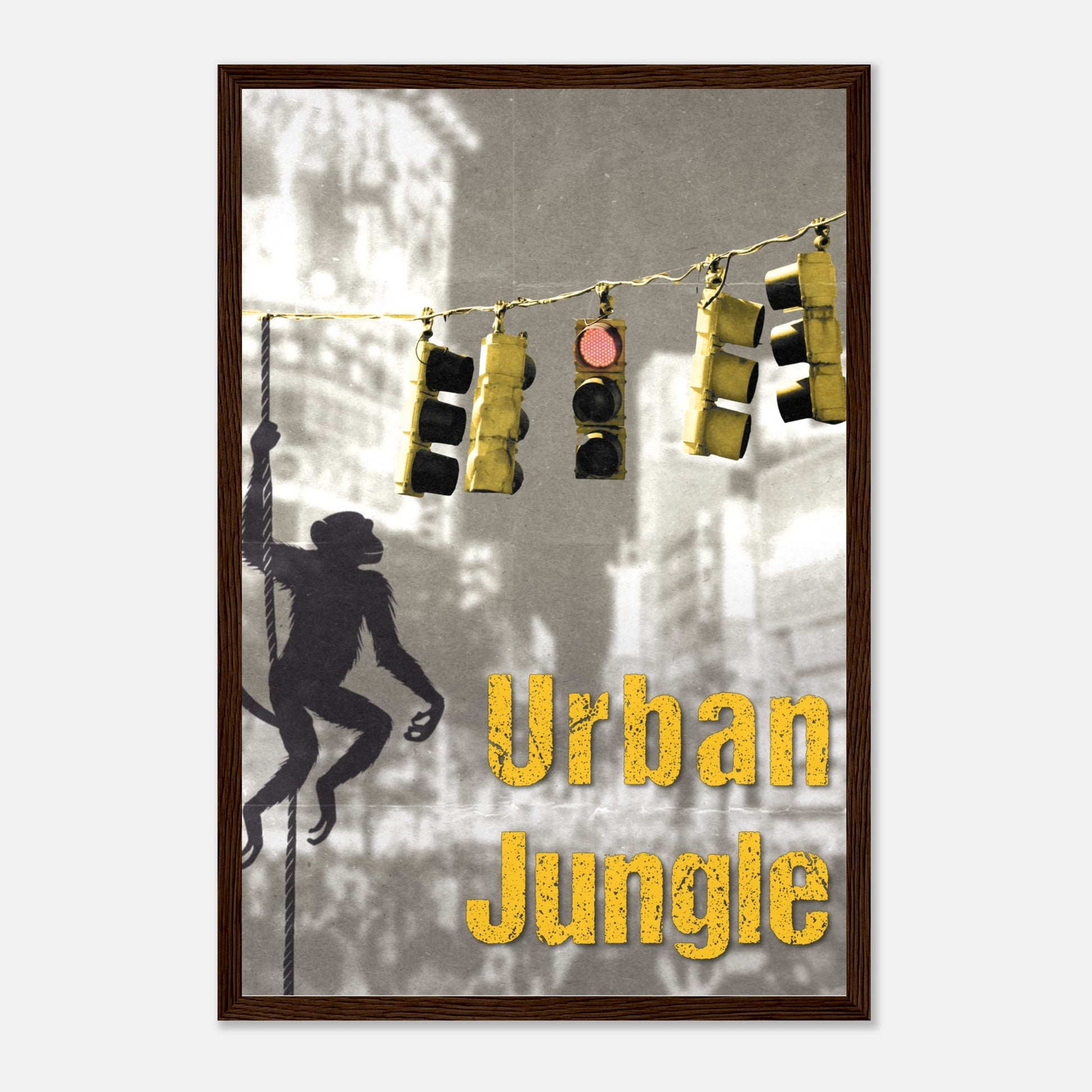 "Urban Jungle" - Monkey Prints - Print Material