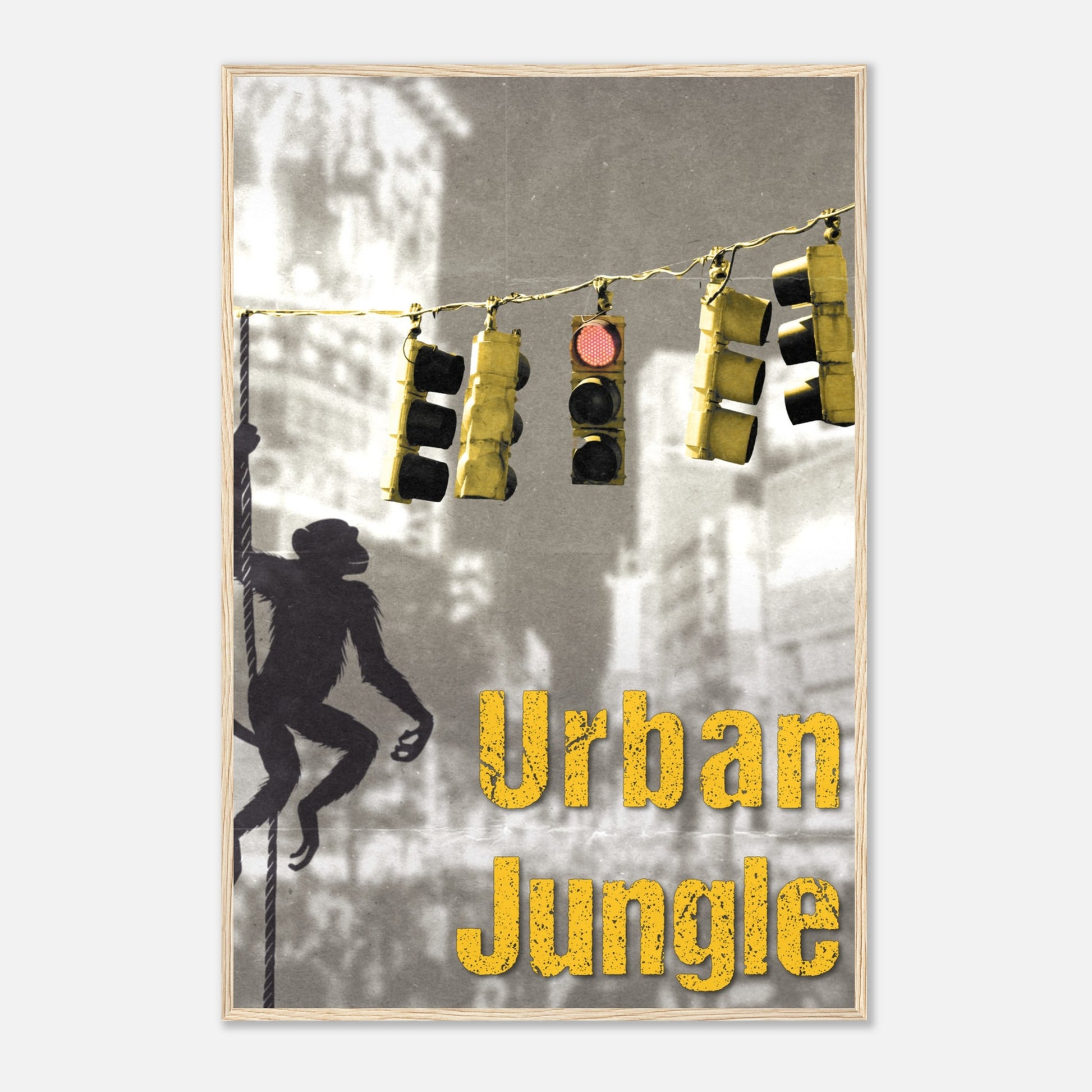 "Urban Jungle" - Monkey Prints - Print Material